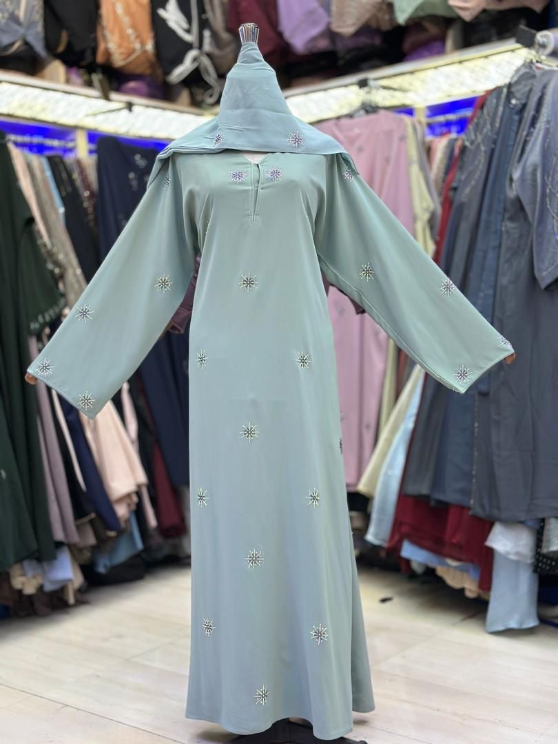 Jubah Madinah Star- Blue