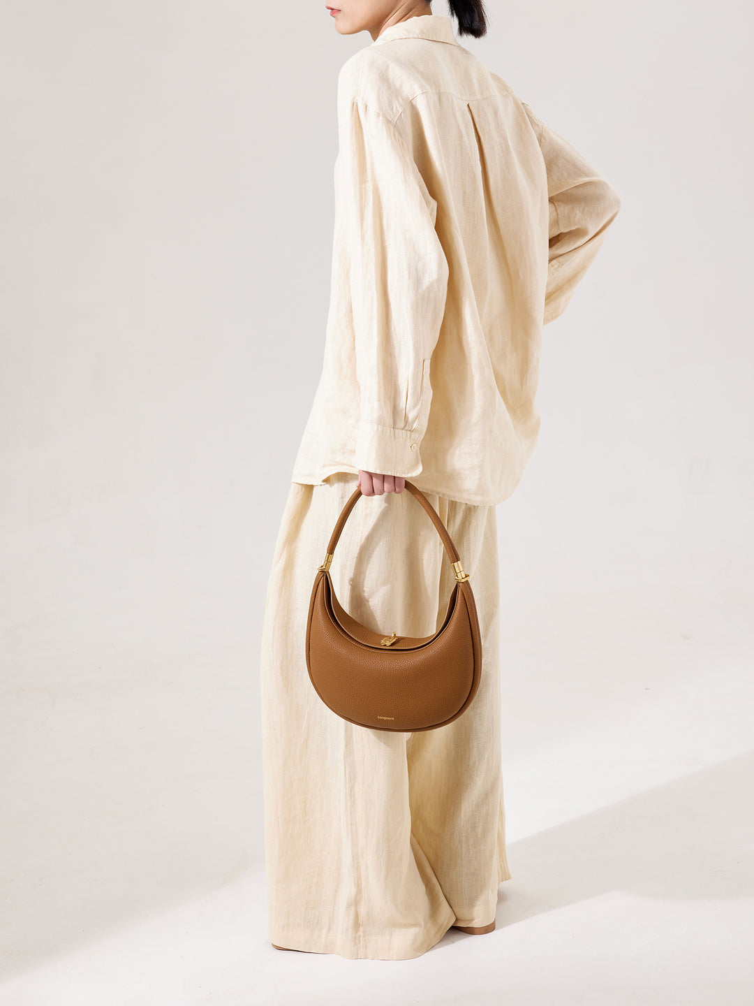 Medium Luna Bag - Mocha