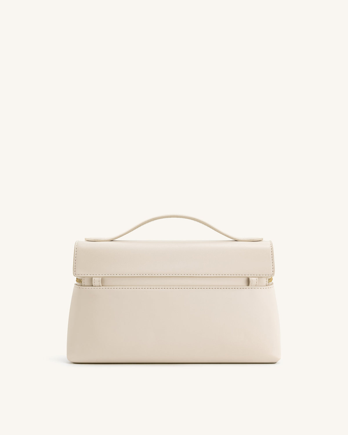 JW PEI Thea Faux Straw Top Handle Bag - White