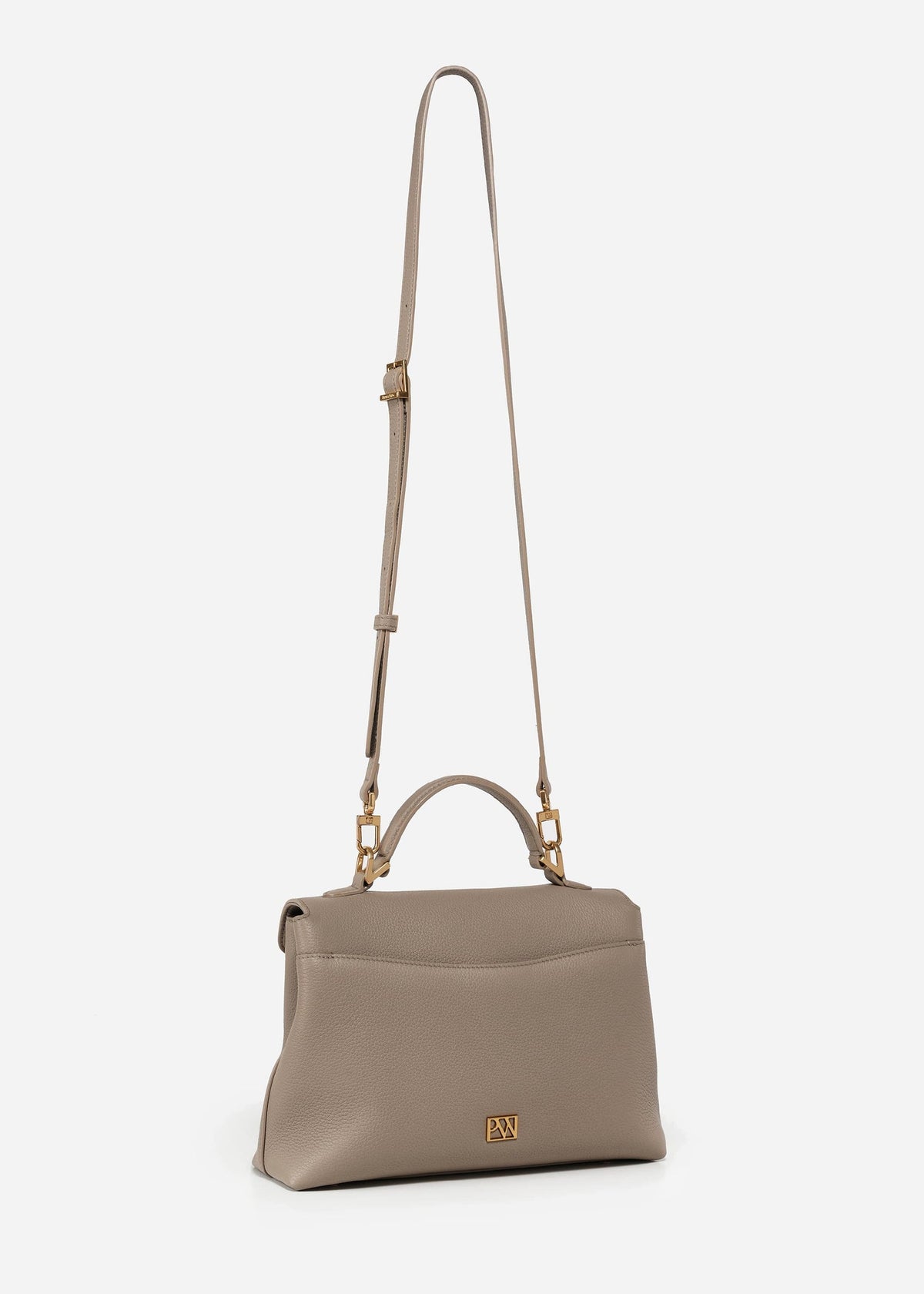 Grace Soft Top Handle Bag - Taupe