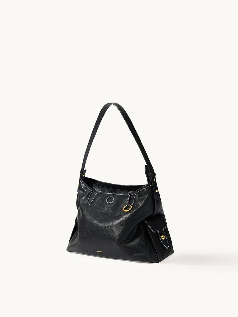 Small Yore Hobo Bag - Onyx