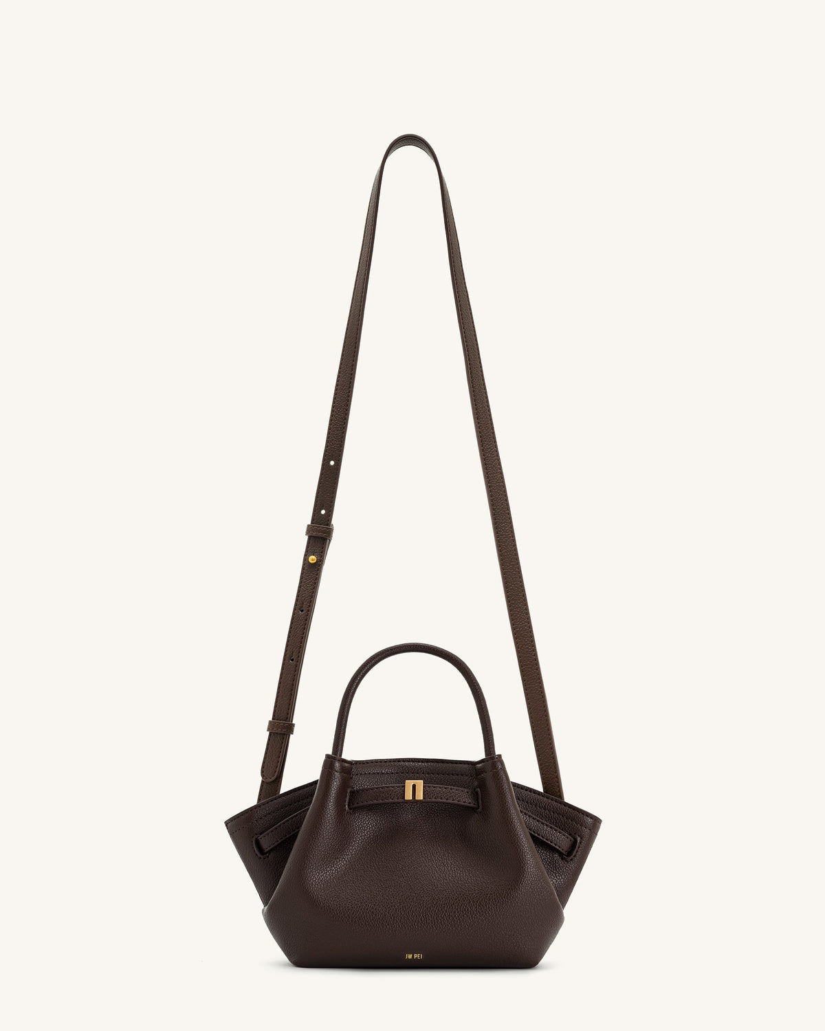 JW PEI Hana Mini Tote Bag - Dark Brown