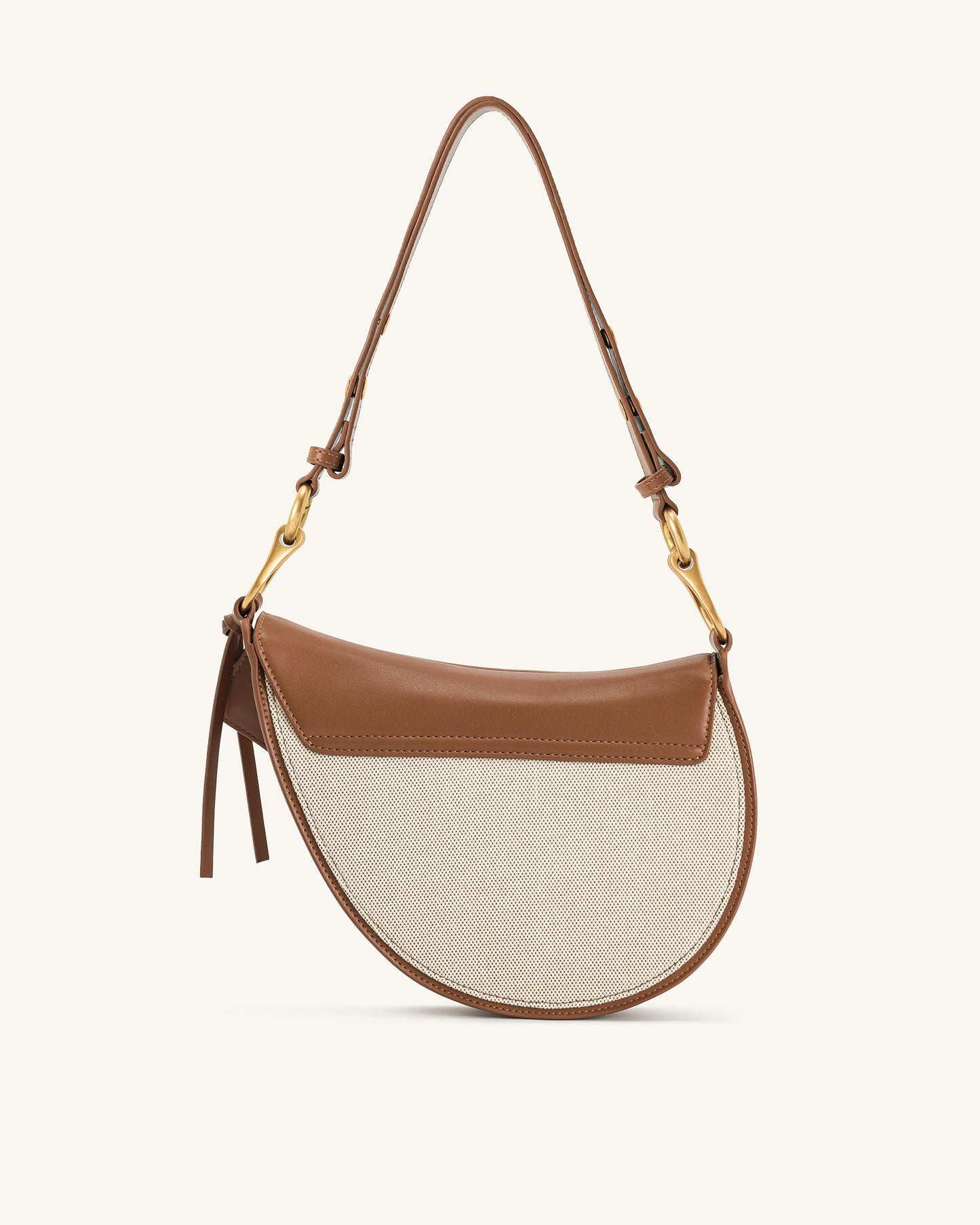 JW PEI Ashlie Crossbody Bag - Brown Canvas