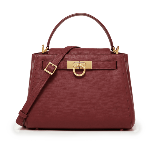 Parisa Wang Madison Top Handle Bag - Maroon