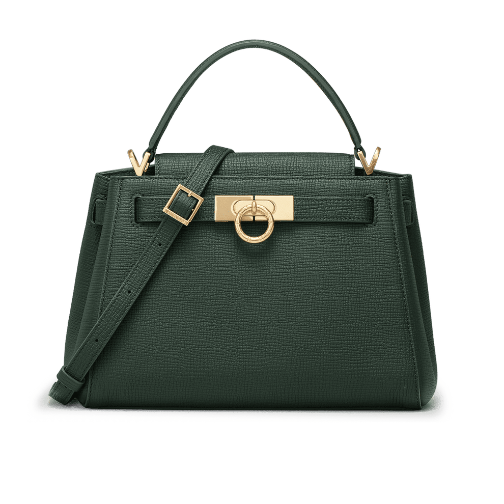 Parisa Wang Madison Top Handle Bag - Emerald