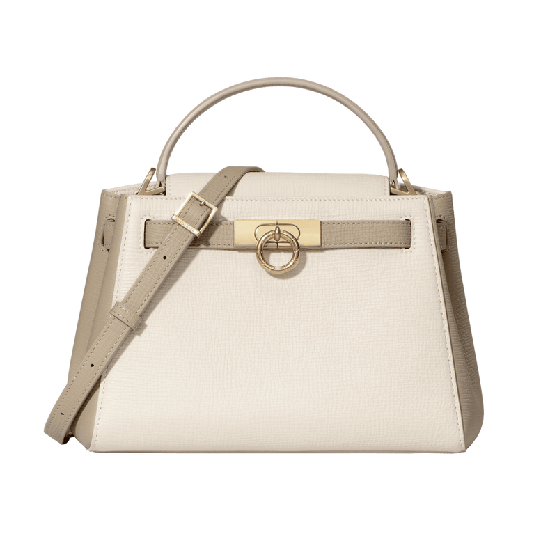Parisa Wang Madison Top Handle Bag - Cream Earlgrey