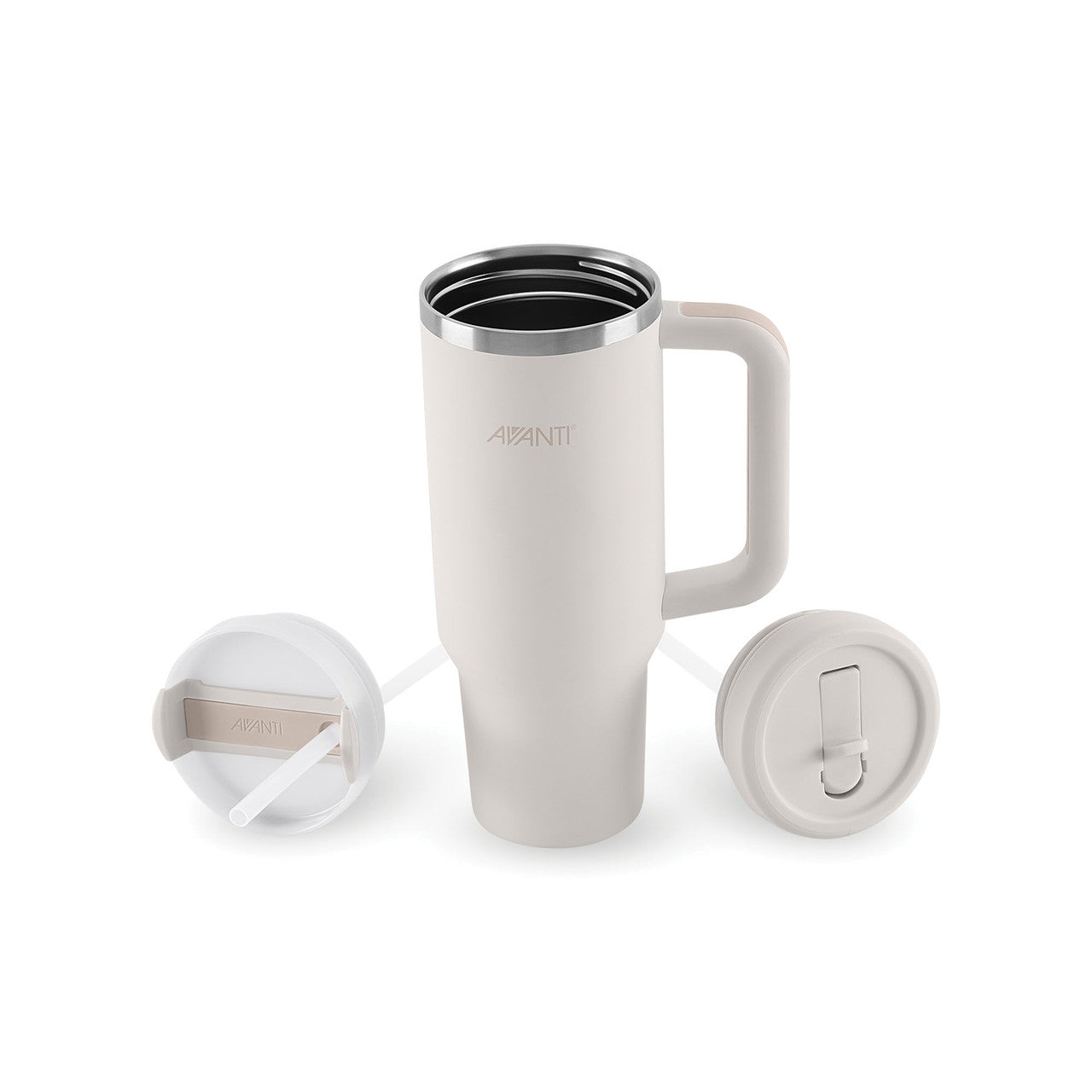 Avanti HydroQuench Insulated Tumbler with Two Lids, 1L -  Sand Dune