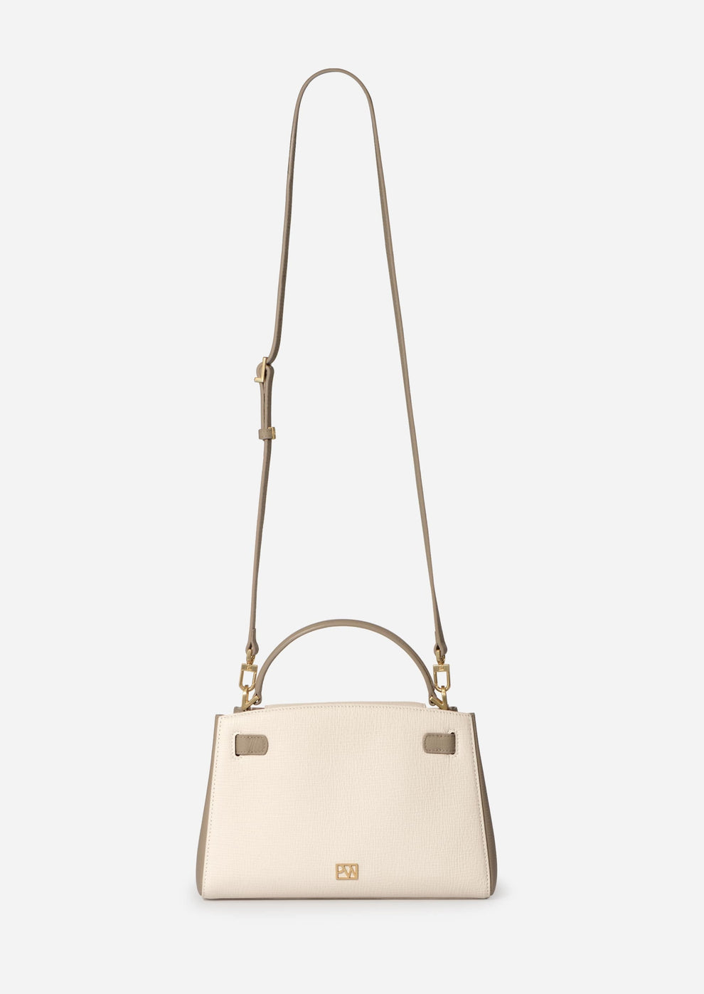 Parisa Wang Madison Top Handle Bag - Cream Earlgrey