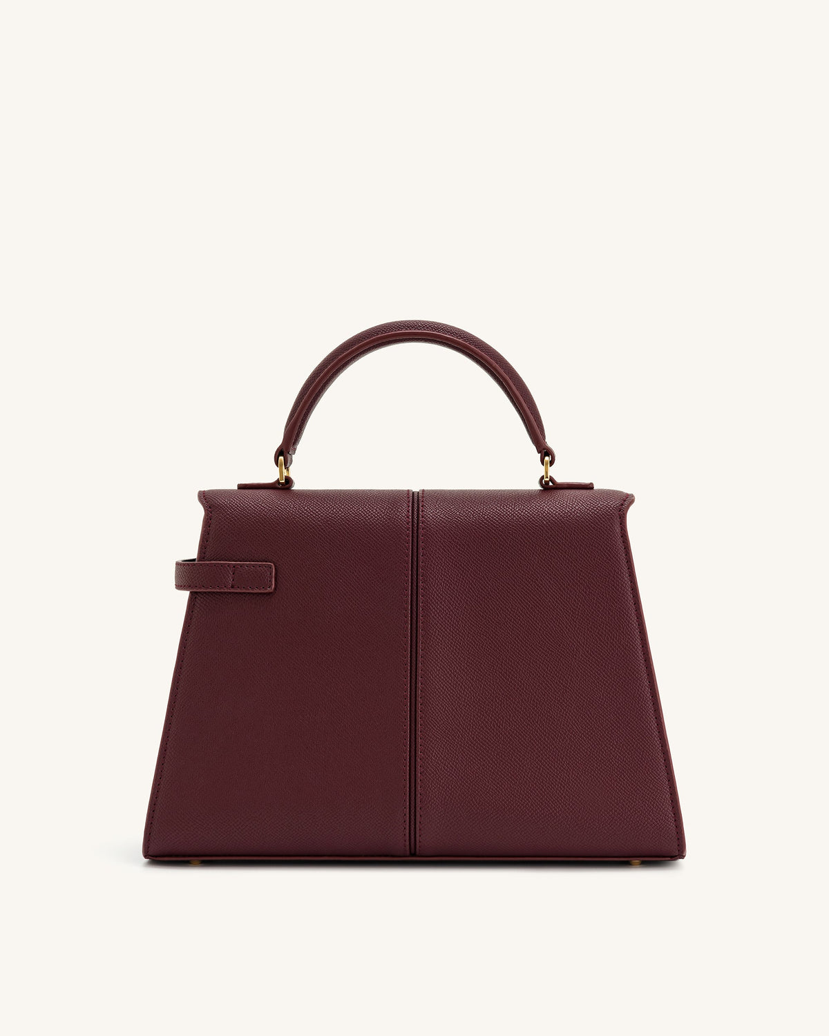 JW PEI Pink Elise Large Top Handle Bag - Claret