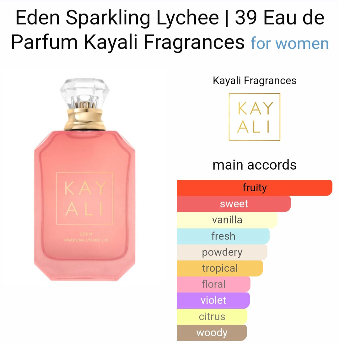 KayAli Eden Sparkling Lychee 39 EDP